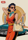 Pack Pin Up - 4 affiches A4 · Sélection 3