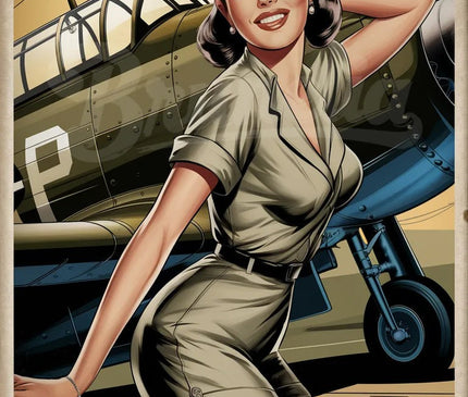 Pack Pin Up - 4 affiches A4 · Sélection 3 - format A4