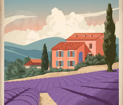 Pack Provence - 4 affiches A4 · Sélection 4 - format A4