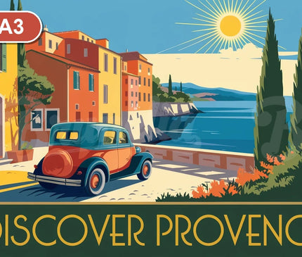Pack Provence - 2 A3 + 1 A2 · Sélection 3 - format A3