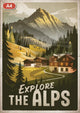 Pack Randonnée - 4 affiches A4 · Sélection 3