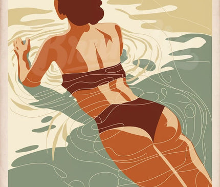 Pack Salle De Bain - 4 affiches A4 · Sélection 3 - format A4