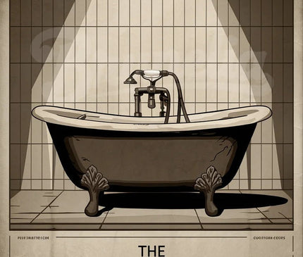 Pack Salle De Bain - 4 affiches A4 · Sélection 4 - format A4