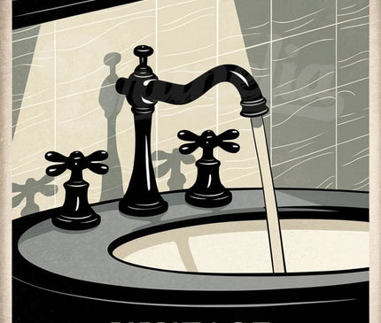 Pack Salle De Bain - 4 affiches A4 · Sélection 4 - format A4