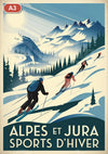 Pack Ski - 3 affiches A3 · Sélection 2
