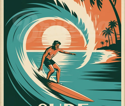 Pack Surf - 2 A3 + 1 A2 · Sélection 4 - format A3